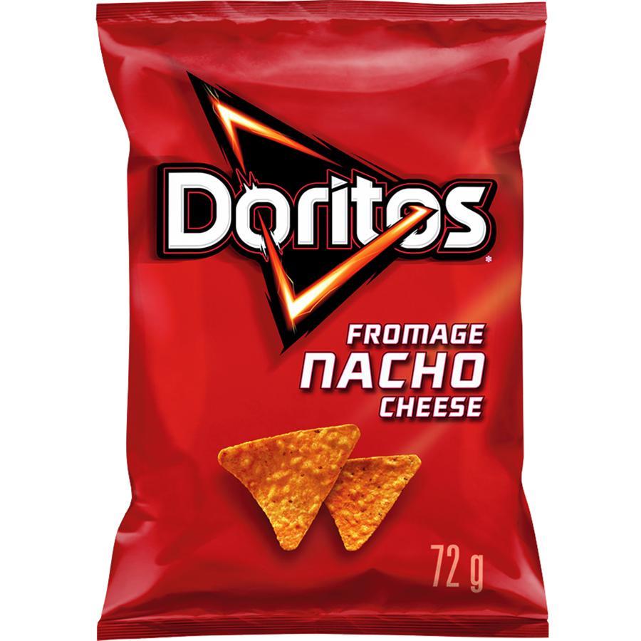 Flavoured Tortilla Chips Nacho Cheese 72 g